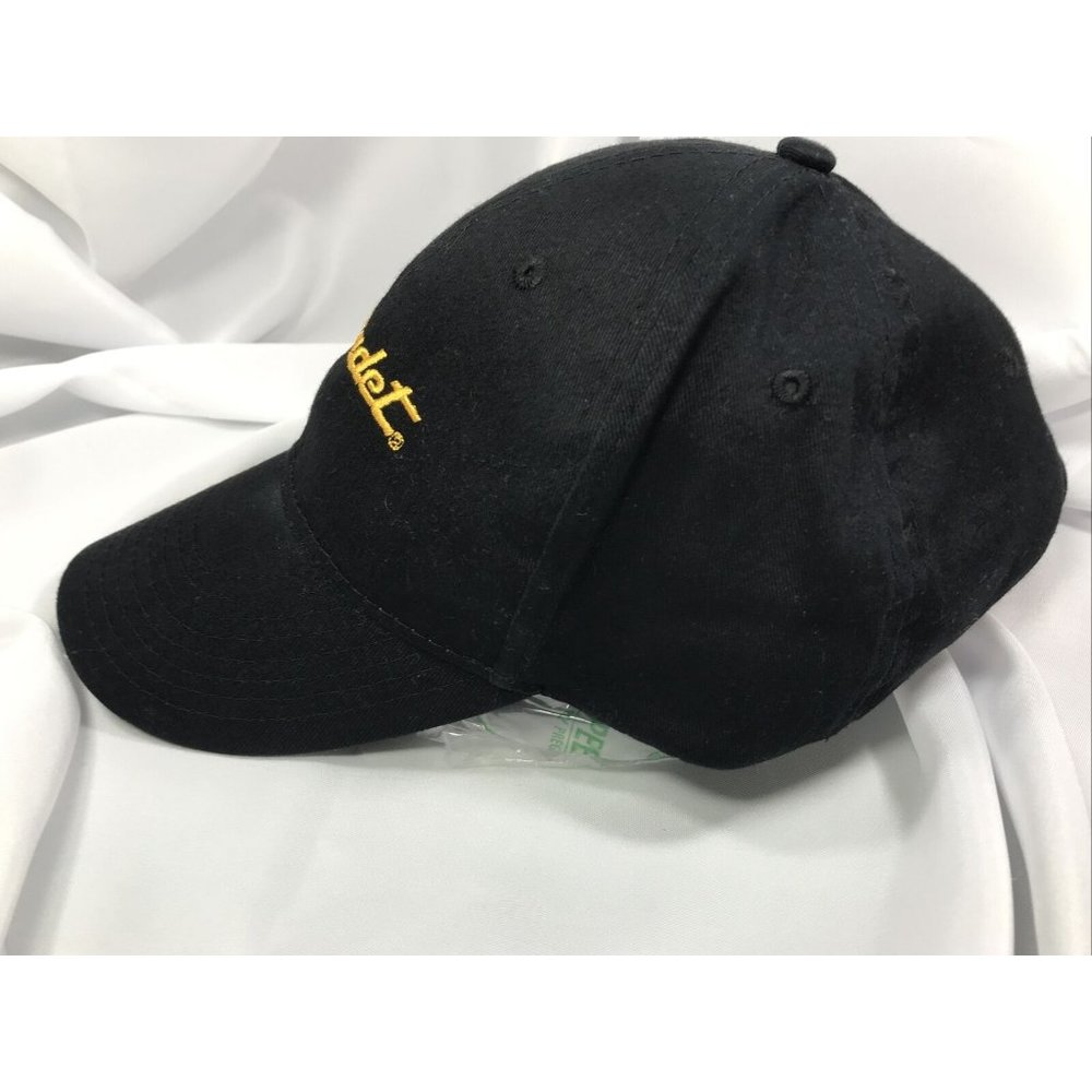 Cub Cadet Mower Baseball Hat Cap - Black With Gold Letters Adjustable - Picture 5 of 10